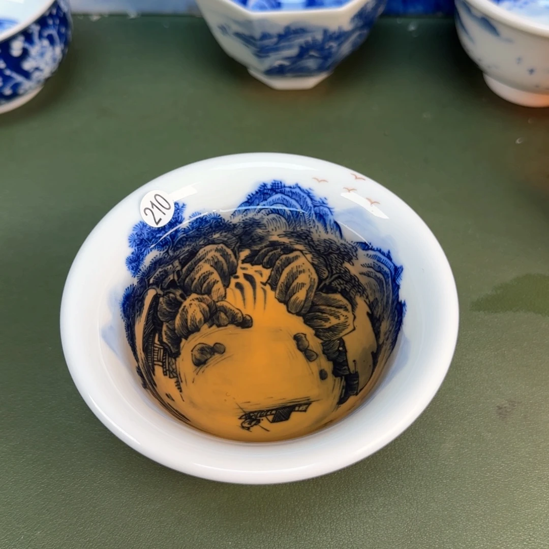 景德镇纯手绘茶具圆圆210