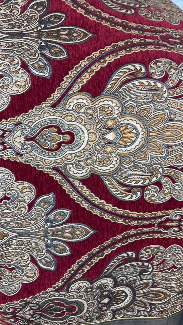 成套沙发垫  异域风情   红