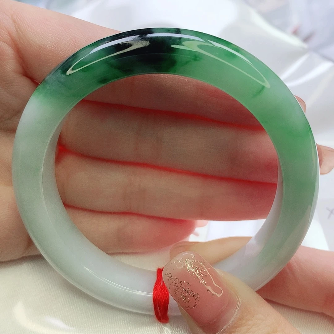 未镶嵌手镯翡翠缅甸天然A货翡翠 53