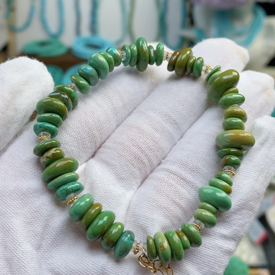 未镶嵌绿松石手串