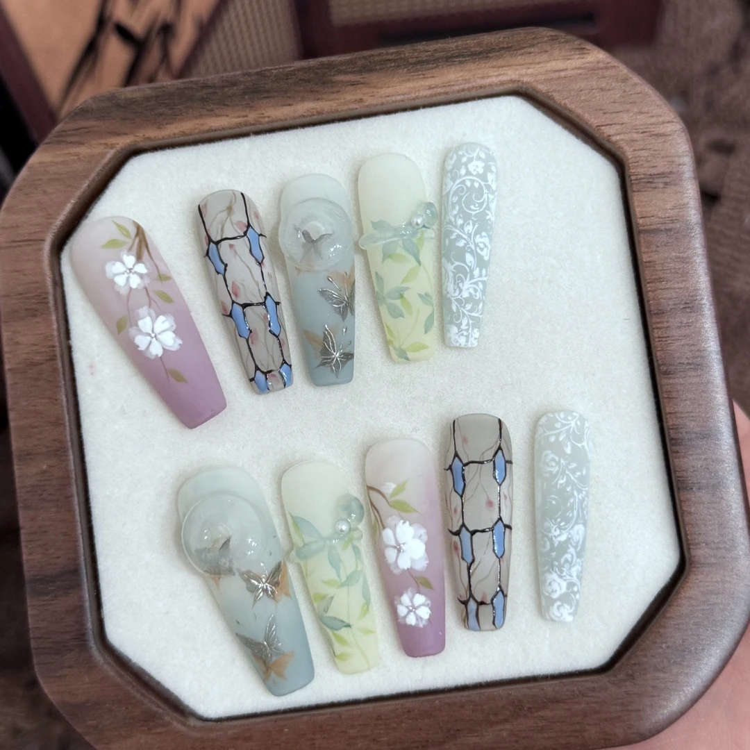 浮生若梦·纯手工穿戴甲定制款
