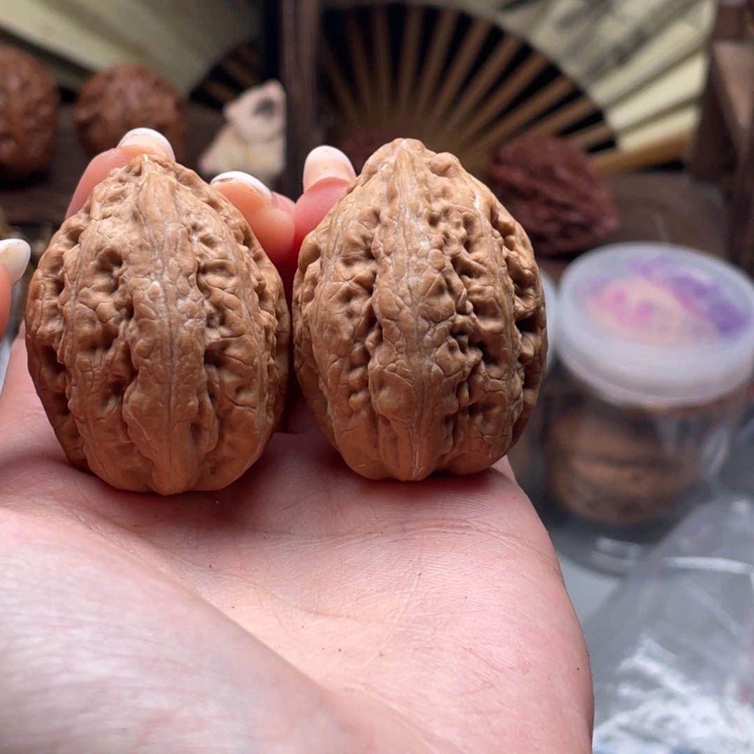 斑***℡把件文玩核桃楸刀鱼113