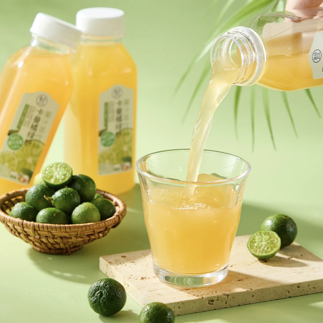 盒马卡曼橘绿妍果汁茶饮料300ml*4添加越南NFC果汁宁德绿茶浓缩液