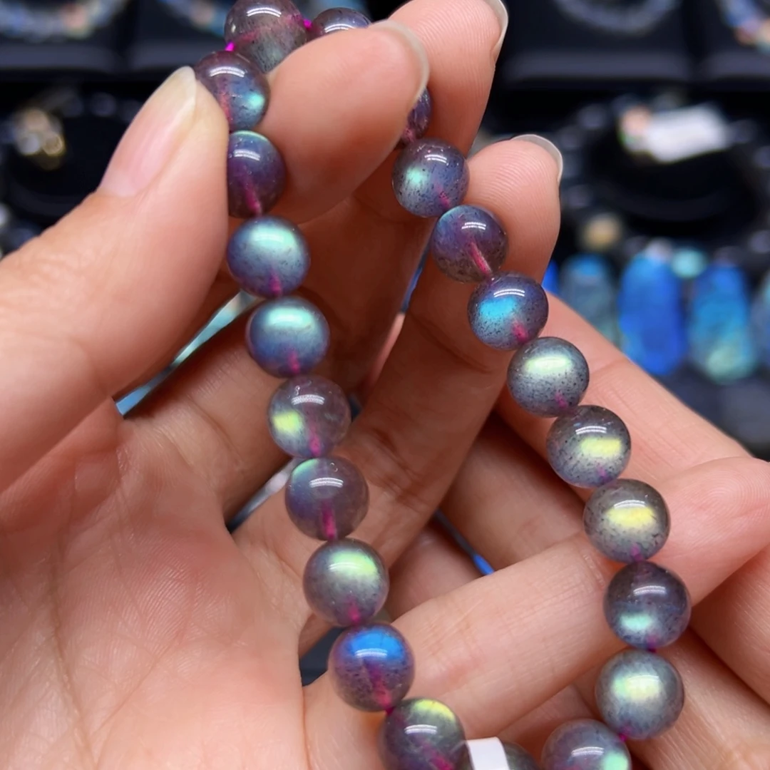 未镶嵌手链长石8.5左右