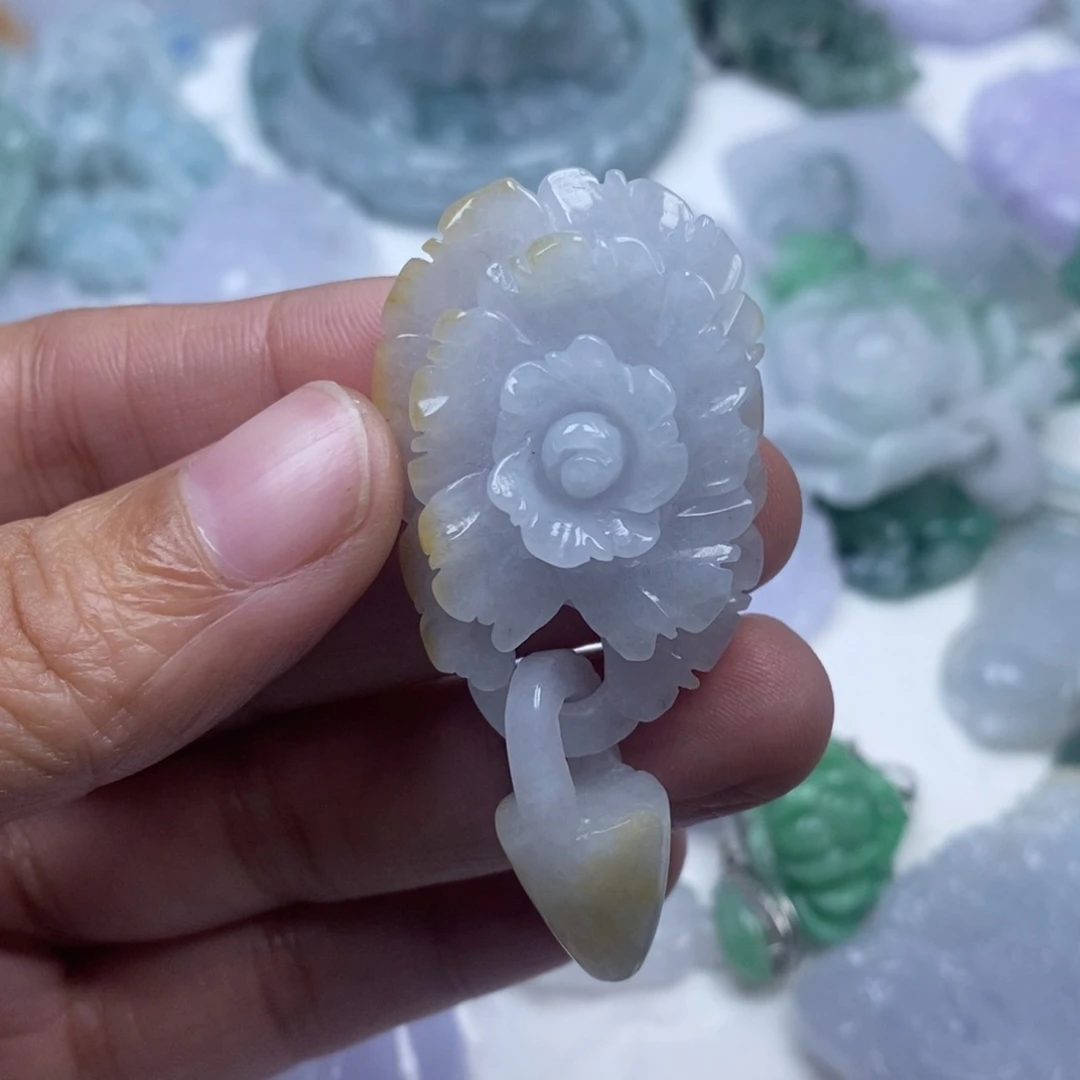 颈饰未镶嵌翡翠翡翠