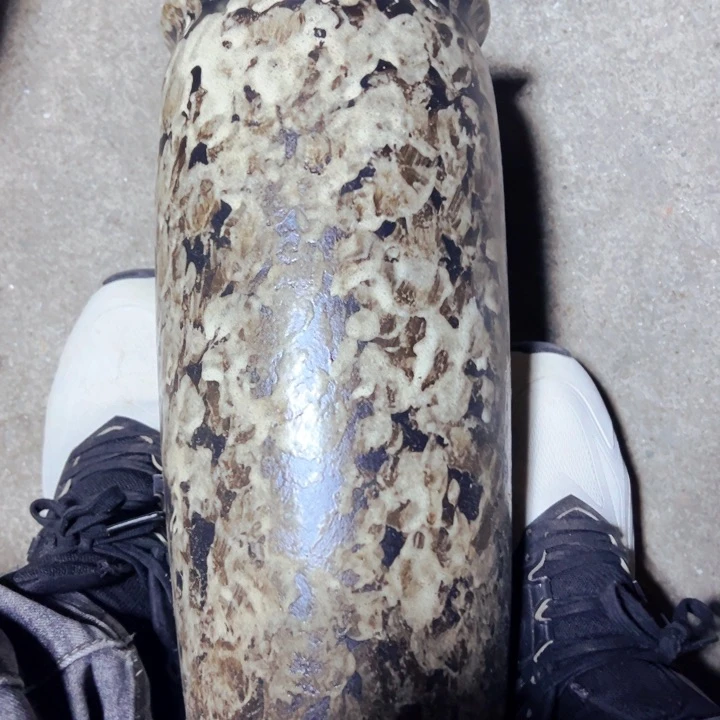 紫砂花盆高约35口约14
