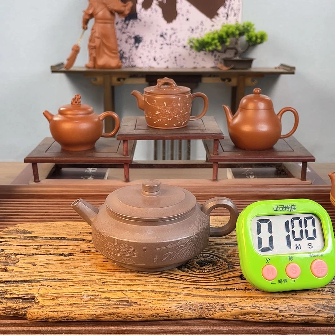 紫砂茶壶金**贞在下的是啥时候