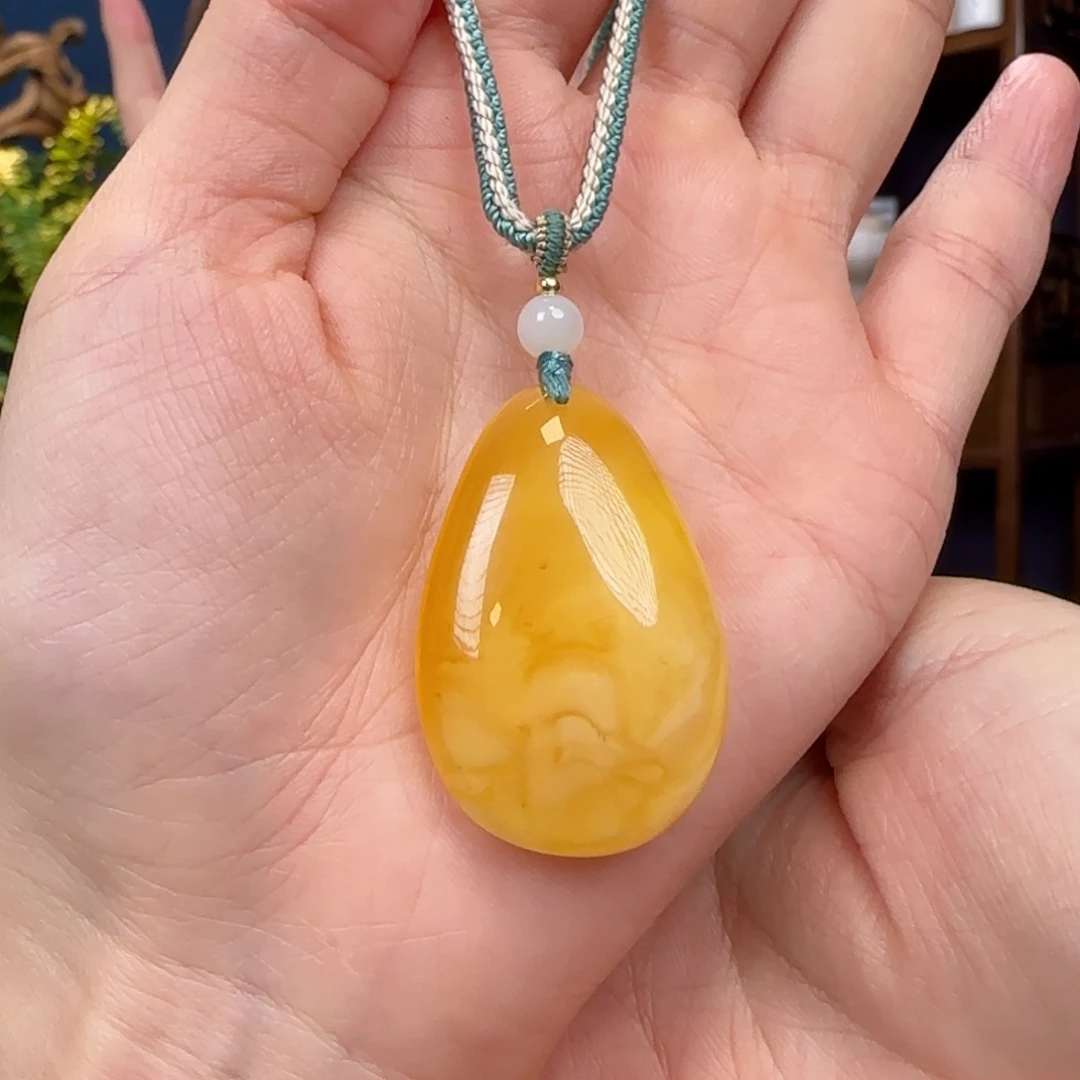 蜜蜡颈饰未镶嵌111111111