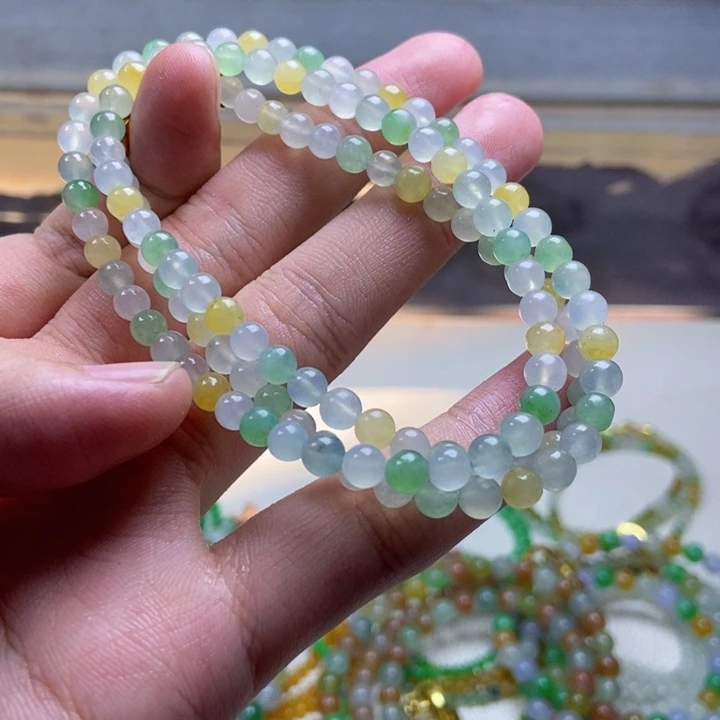 定制翡翠未镶嵌缅甸翡翠A货卡5