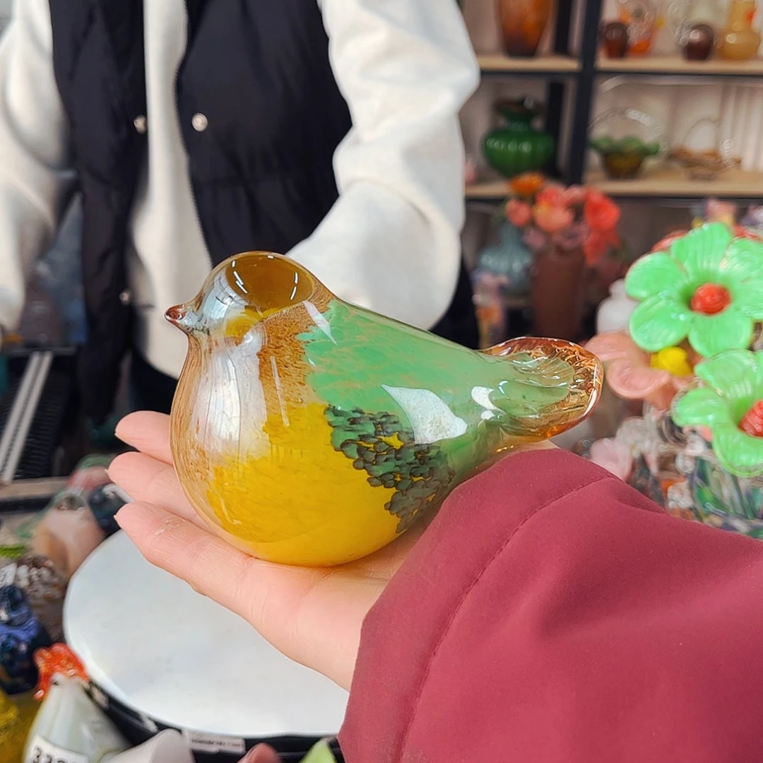 黄绿鸟家悦琉璃品