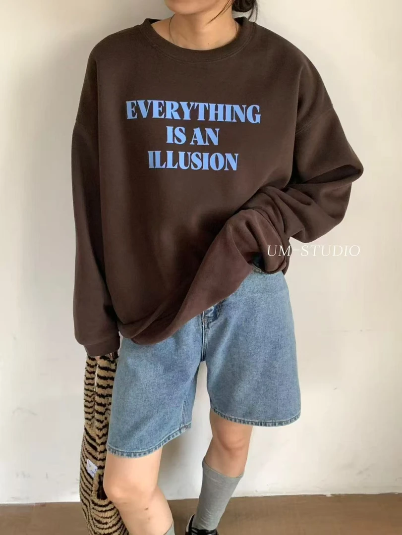 UM#619262#圆领长袖卫衣 FL