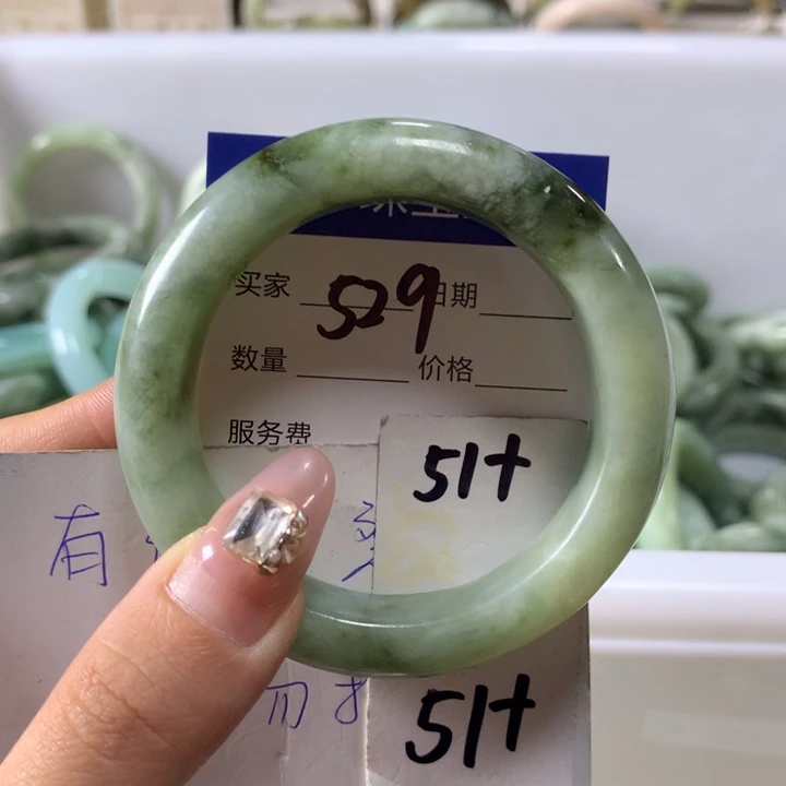 蛇纹石玉手镯未镶嵌529