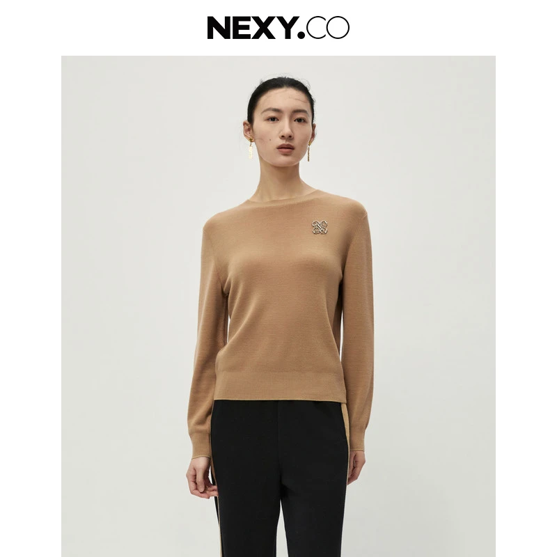【晨粉专享价】NEXY.CO/奈蔻针织毛衫XZ02633D5