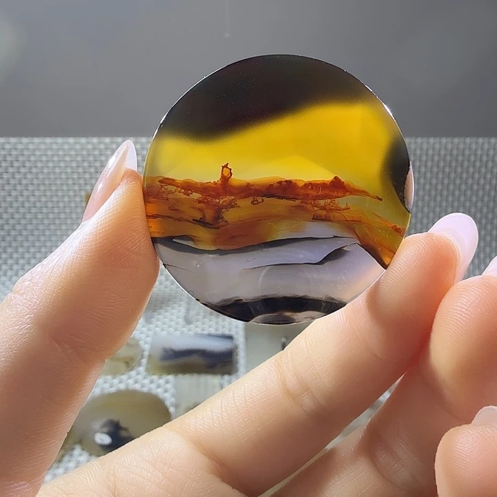 玛瑙/玉髓未镶嵌吊坠(不含链)48