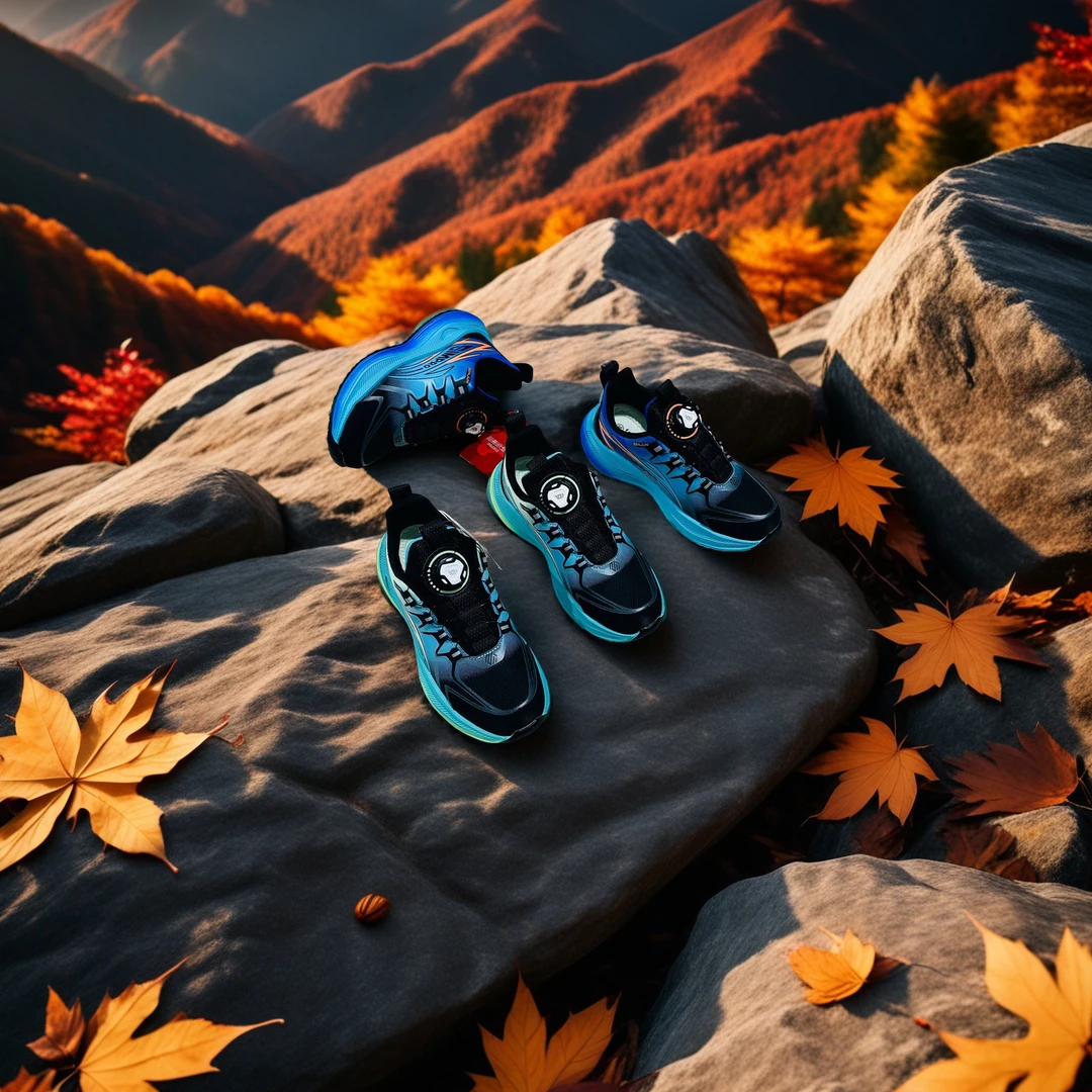 帅哥米奇2025新款粘片防滑轻底碳版软底皮面飞织运动鞋耐磨轻便