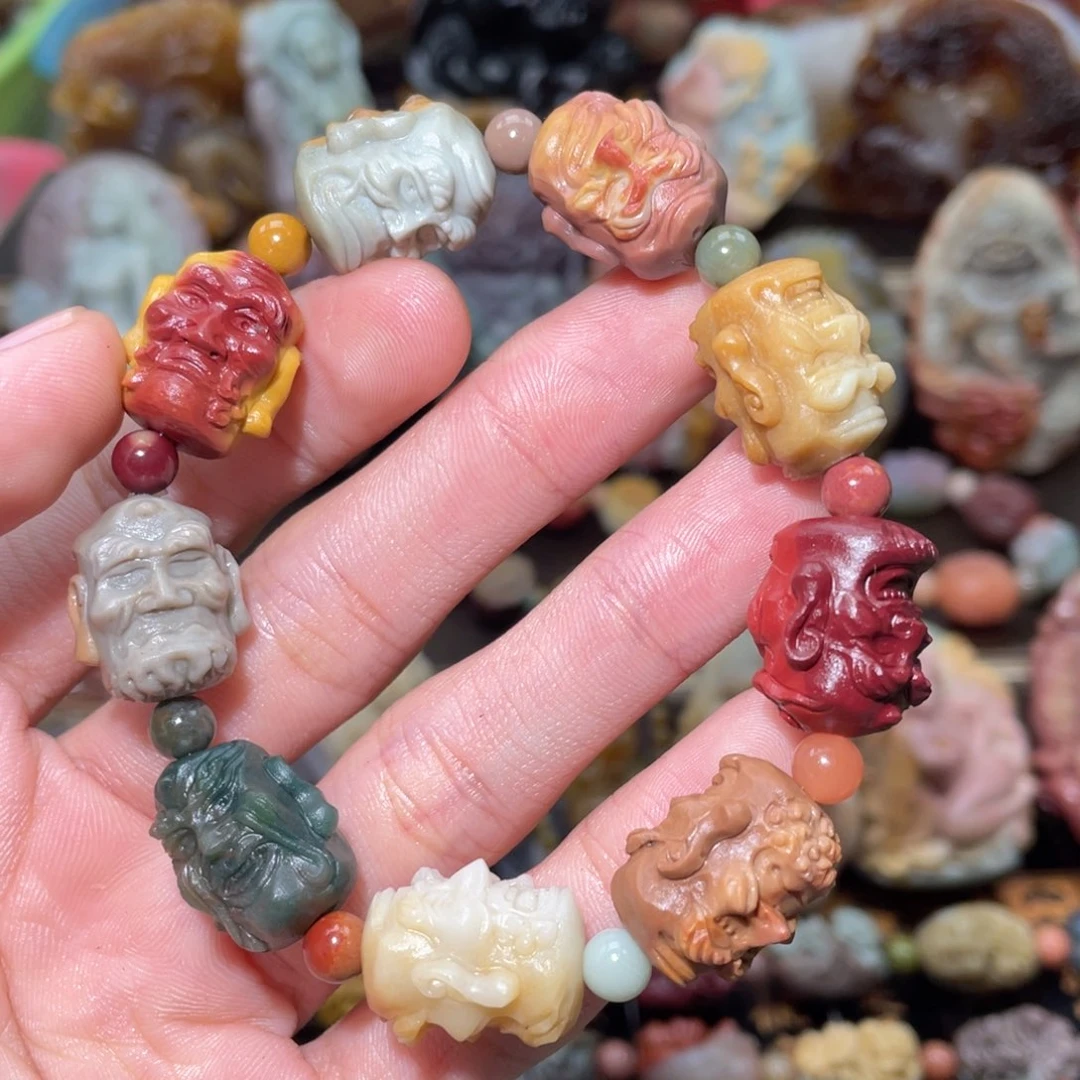 石英质玉未镶嵌手串