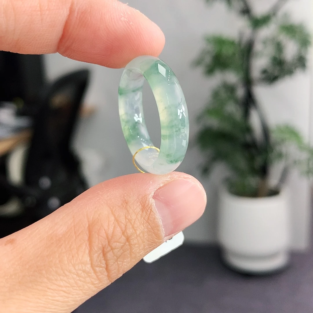 翡翠未镶嵌戒指15