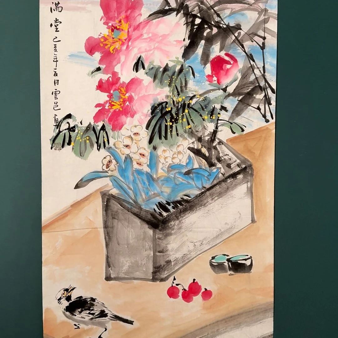 国画云老师的作品
