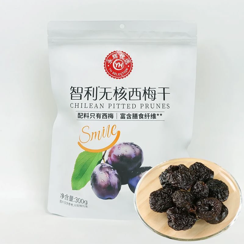 永辉优选无核西梅干300g办公室休闲零食润肠解馋小吃果干又易排排