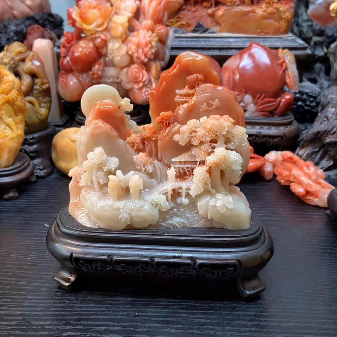 寿山石寿山石摆件