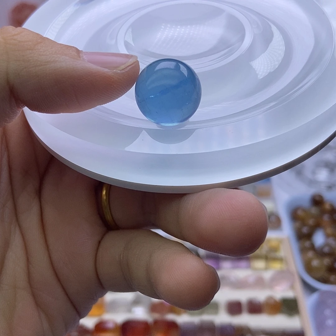 妮****水晶手串未镶嵌定制打孔不退换