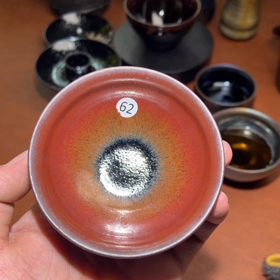 茶盏柴烧主人杯建窑建盏茶盏