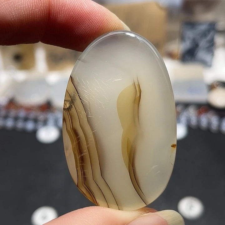 玛瑙/玉髓未镶嵌吊坠(不含链)