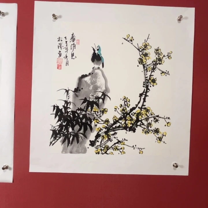 国画精品手绘作品