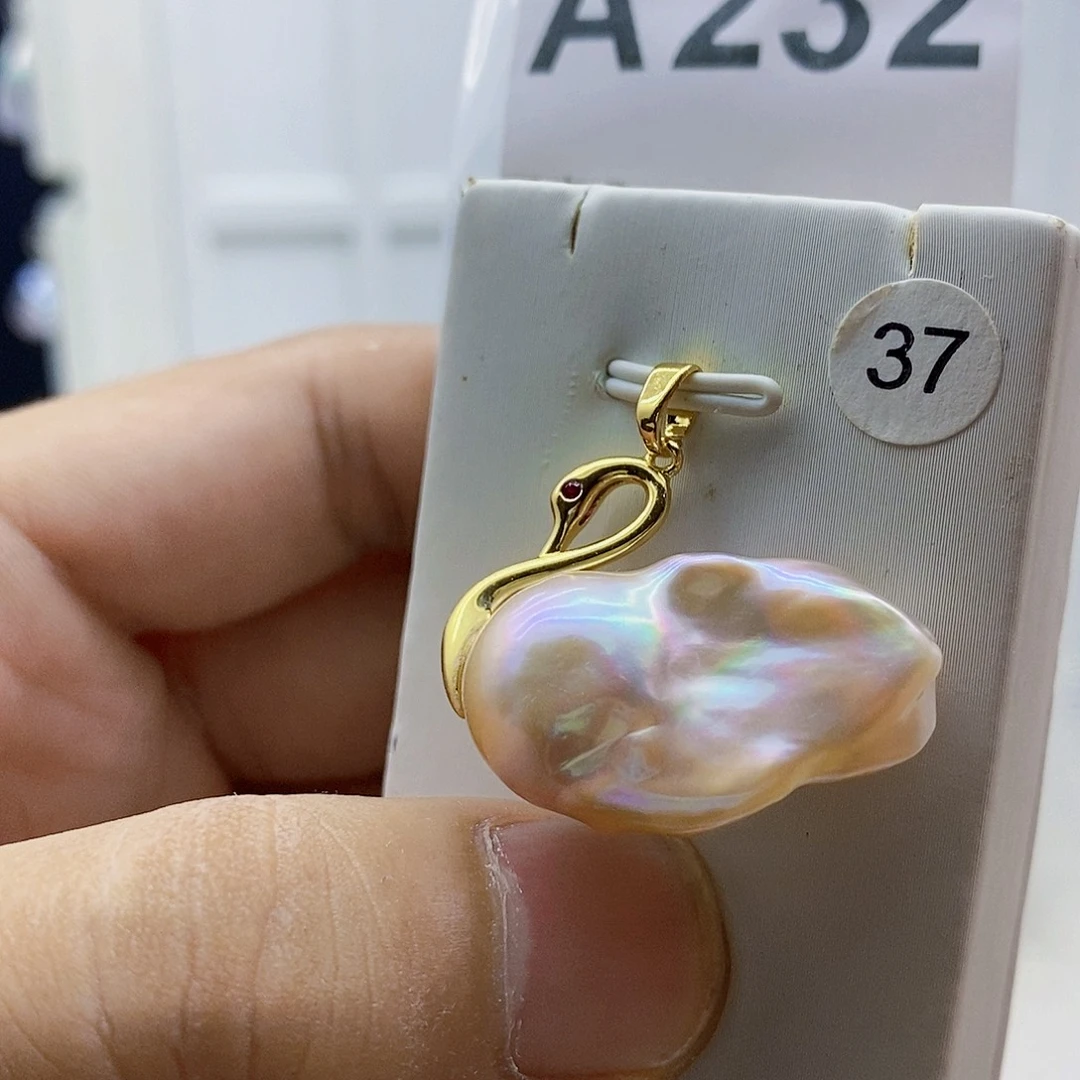 颈饰合金淡水珍珠
