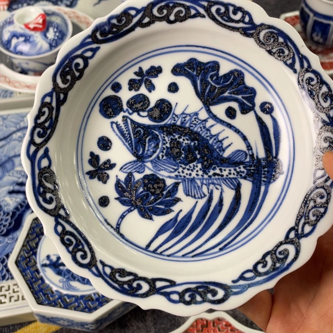 景德镇陶瓷手工手绘