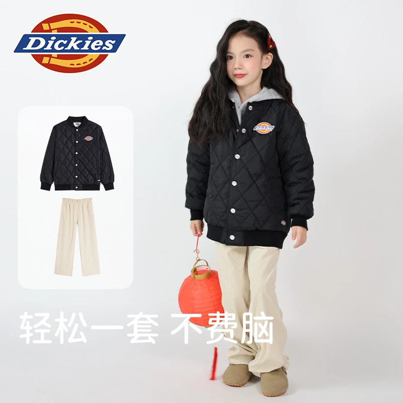 Dickies儿童【反季穿搭】棉服绗棉外套休闲保暖244K10LSD106