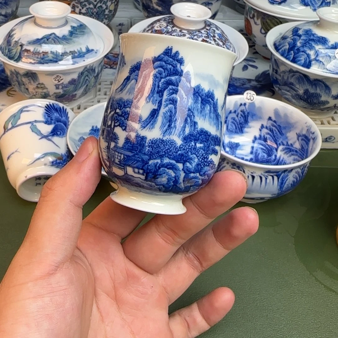 彦祖纯手工手绘茶具37