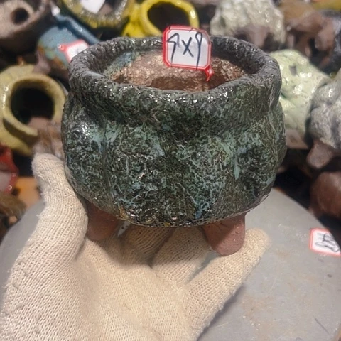 粗陶花盆制作就这样的