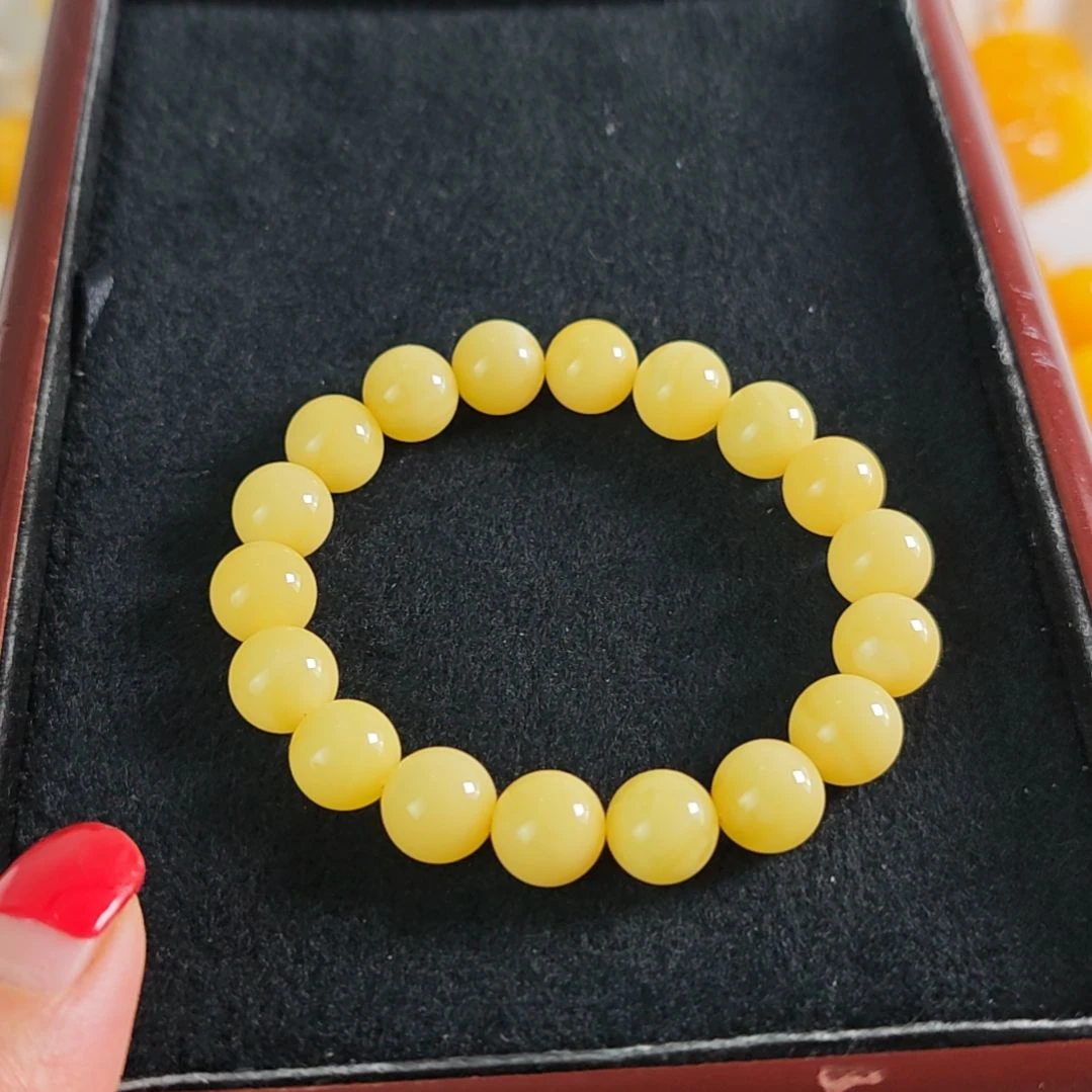 手串蜜蜡未镶嵌贾*学手串11十