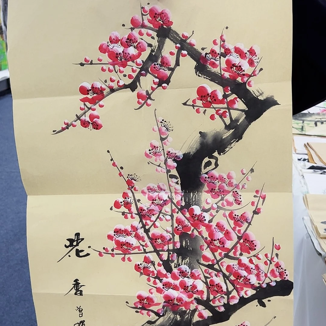 国画事事顺心如意万事如意