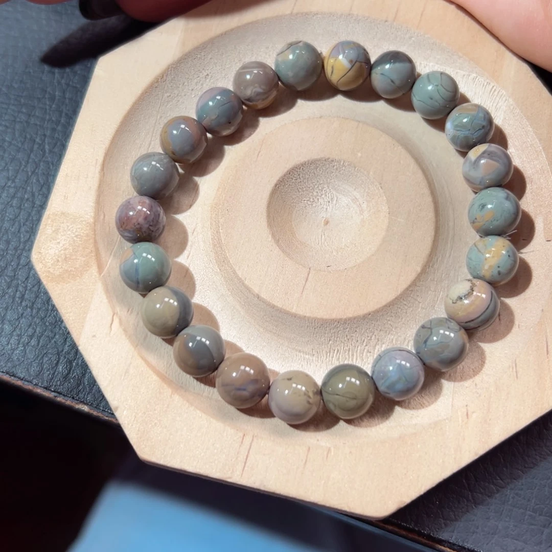 小***里石英质玉手链未镶嵌196