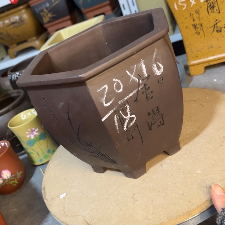 花盆紫砂紫砂花盆