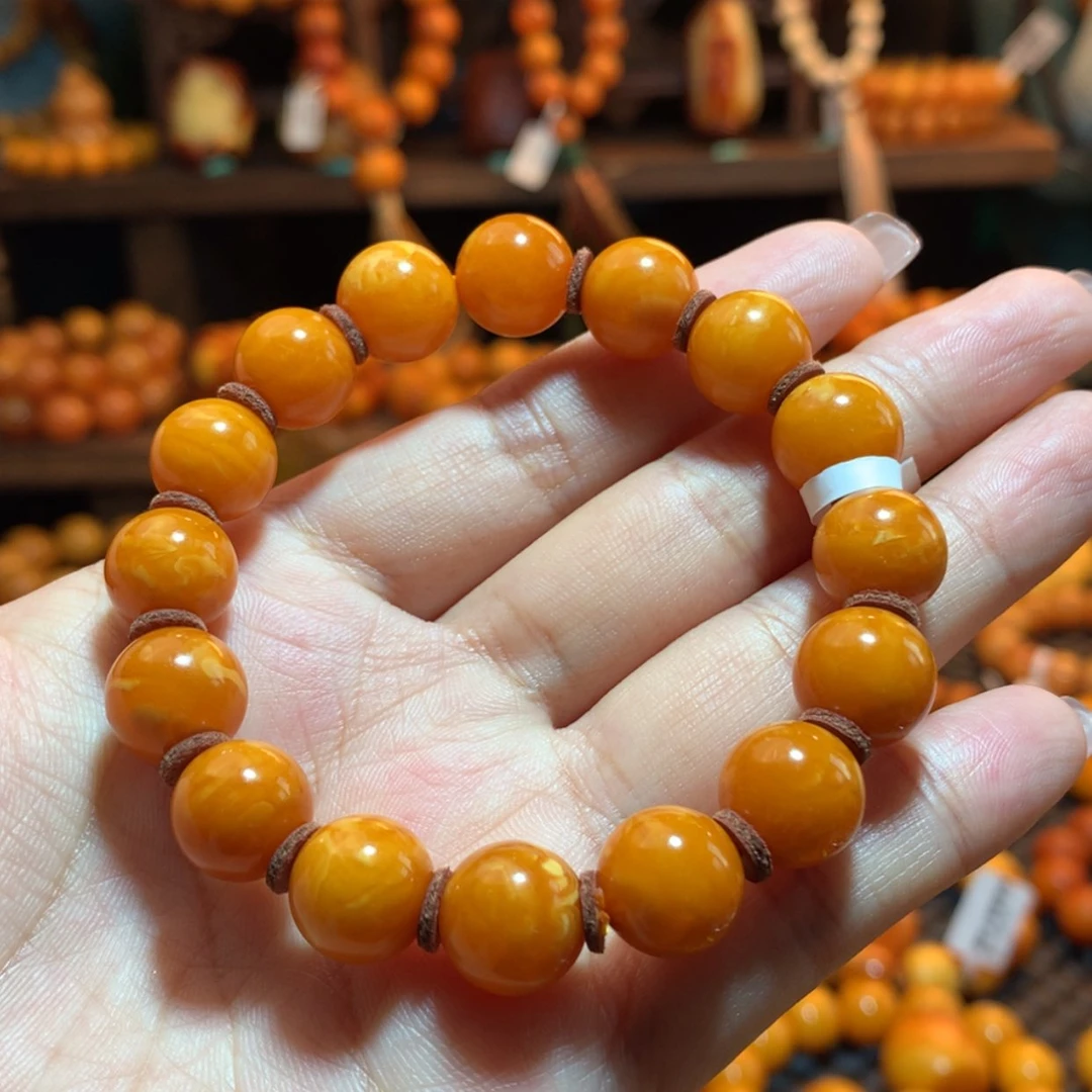 【闪购商品】手串蜜蜡未镶嵌蜜蜡手串