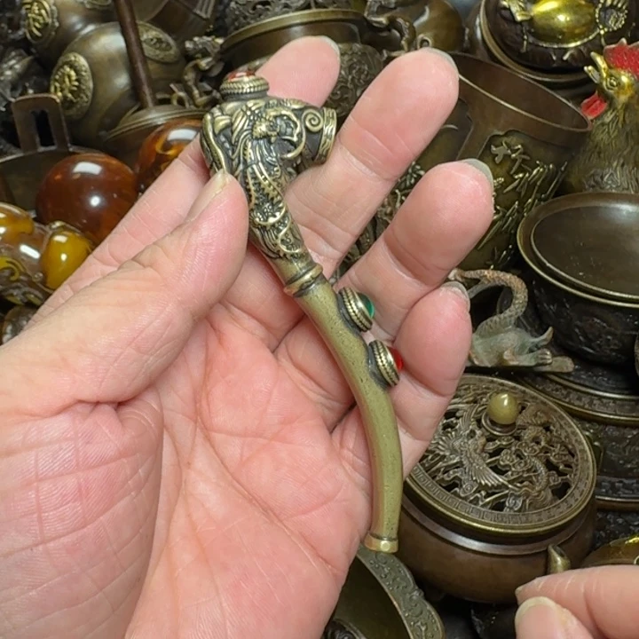 铜器摆件收收藏藏