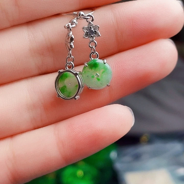 翡翠银S925镶嵌颈饰多样性