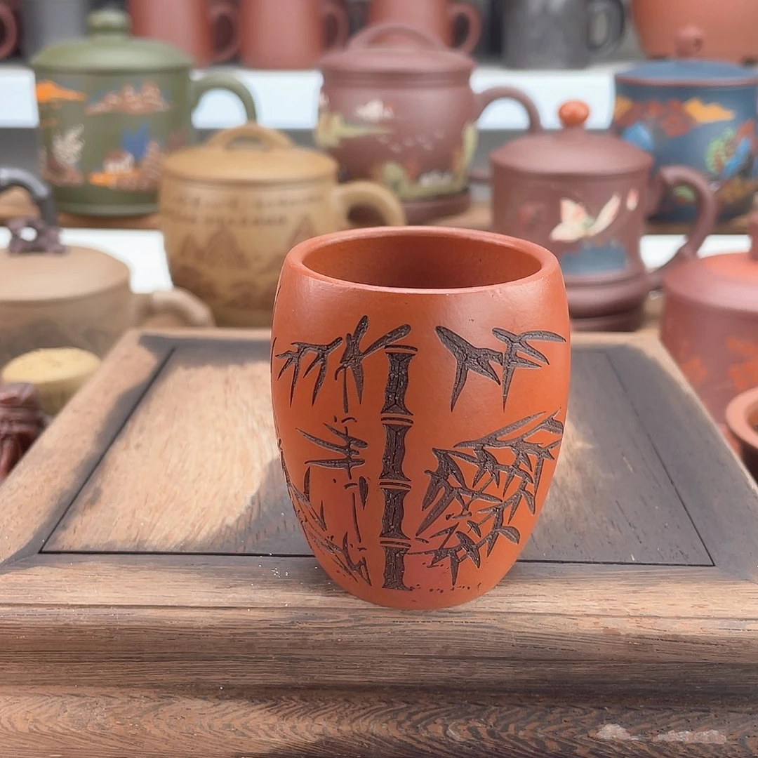 紫砂茶杯高档紫砂茶具套装