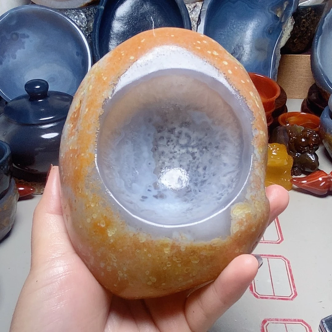 往***哥玛瑙/玉髓未镶嵌，