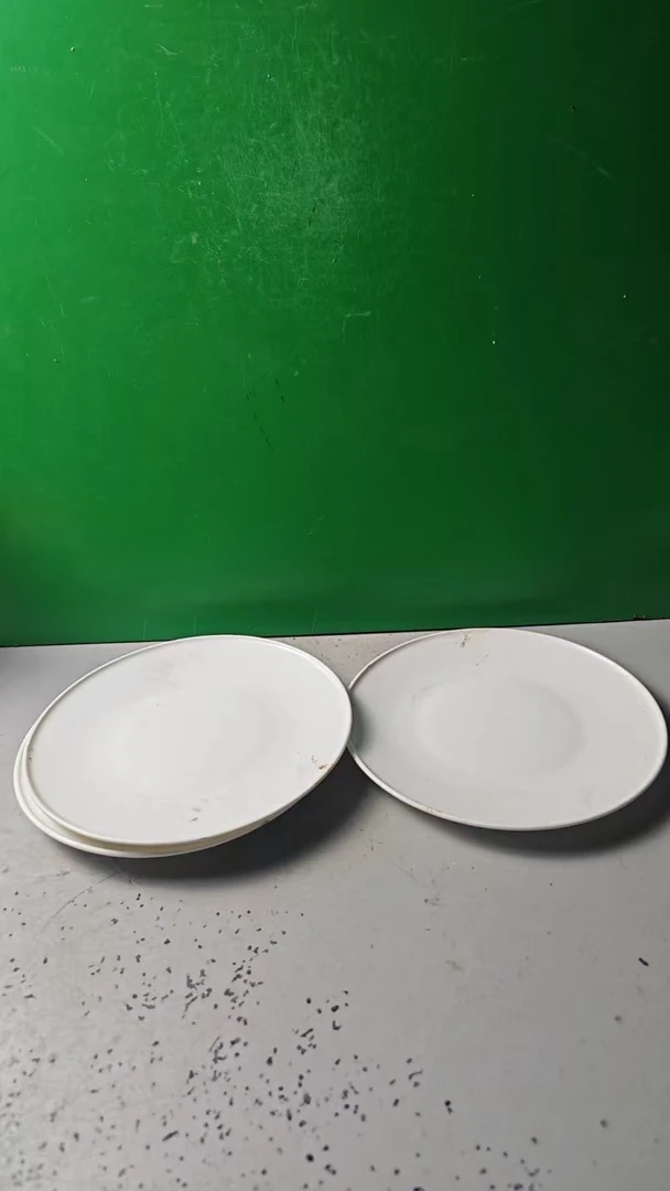 m2974 盘3个(口径19,高1)陶瓷餐具 D2