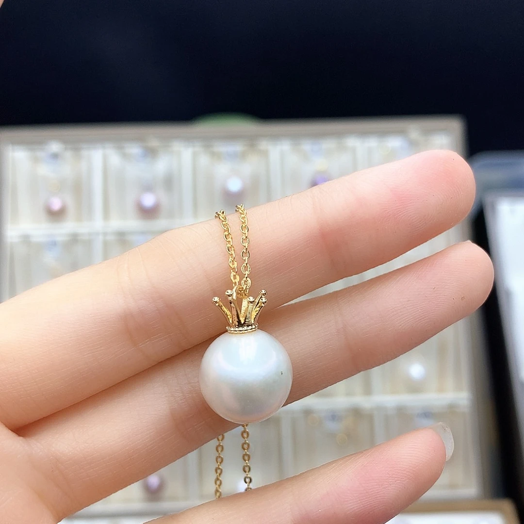 淡水珍珠合金颈饰