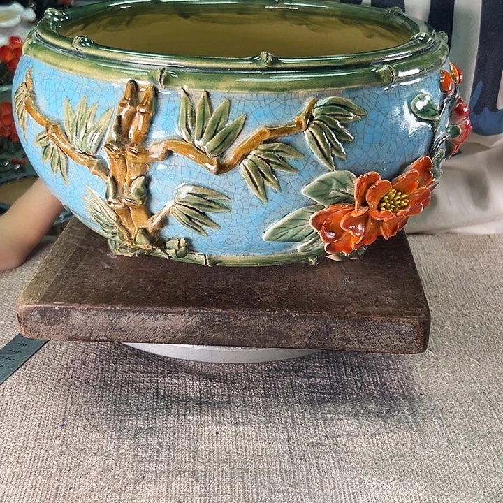 泳坤堂石湾盆陶瓷