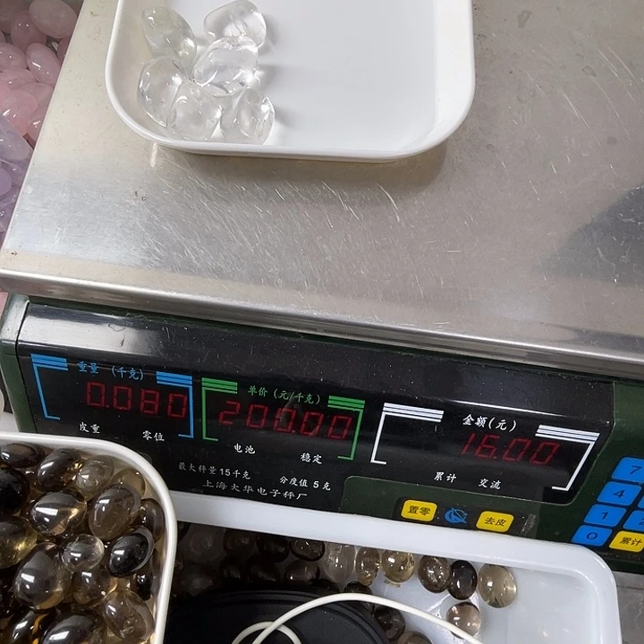 时***湖水晶珠宝半成品未镶嵌