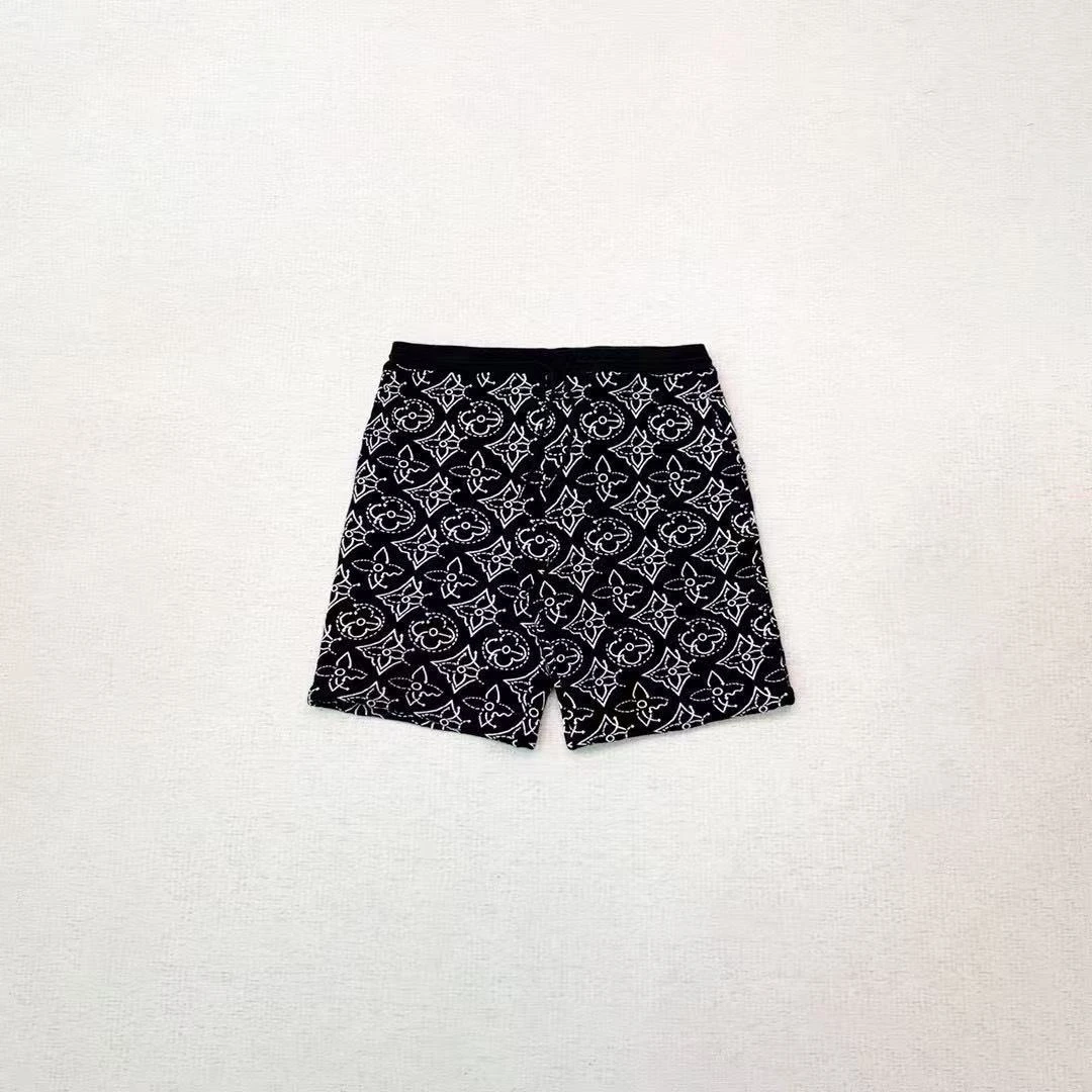 未使用 LouisVuitton/路易威登 经典三花刺绣休闲短裤 M码 B0884