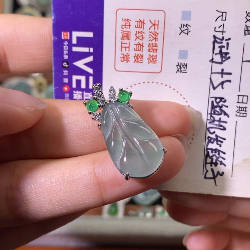 【闪购商品】翡翠未镶嵌颈饰天然