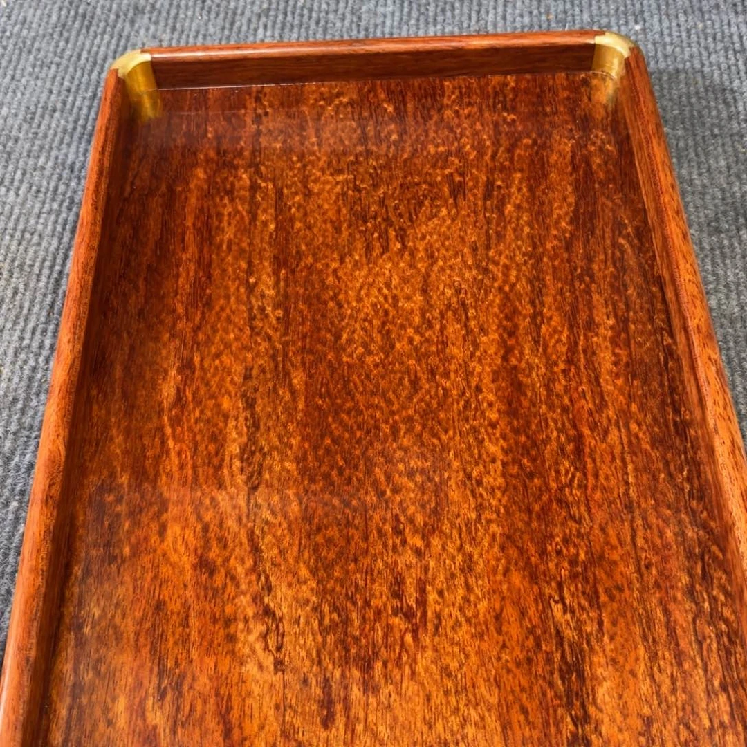 用***刘木缅甸花梨超大托盘