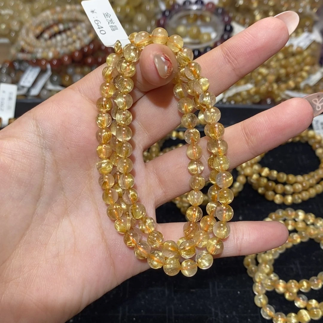 水晶手链未镶嵌燕****者手链